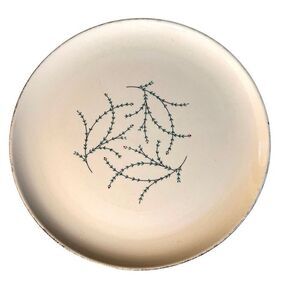 Taylor Smith and Taylor Platinum Trim BLUE TWIG 10 1/8" Dinner Plate